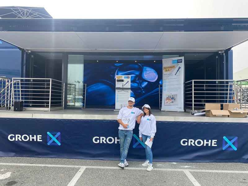 Organization of the Italian promotional tour of Grohe - 0
